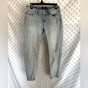 Lucky Brand Blue Skinny Jeans Vintage Style